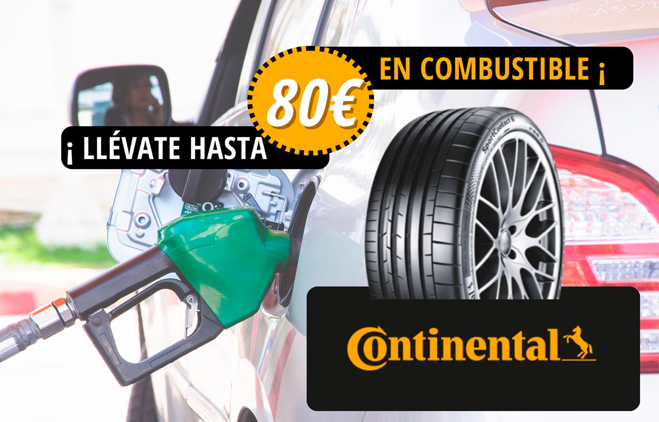 LLÉVATE HASTA 80€ EN COMBUSTIBLE